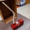 Vtg Bandai Snorkel Pumper Firetruck 1980s Siren Ladder Rescue Battery Operated