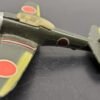 Vtg Mitsubishi Zero B-14 Fighter Airplane Diecast Model Made in Hong Kong