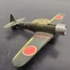 Vtg Mitsubishi Zero B-14 Fighter Airplane Diecast Model Made in Hong Kong