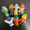 20220212103408a.jpg Vtg Walt Disney Seven 7 Dwarfs Rubber Figures Set Lot Toy Squeaky Plastic HK