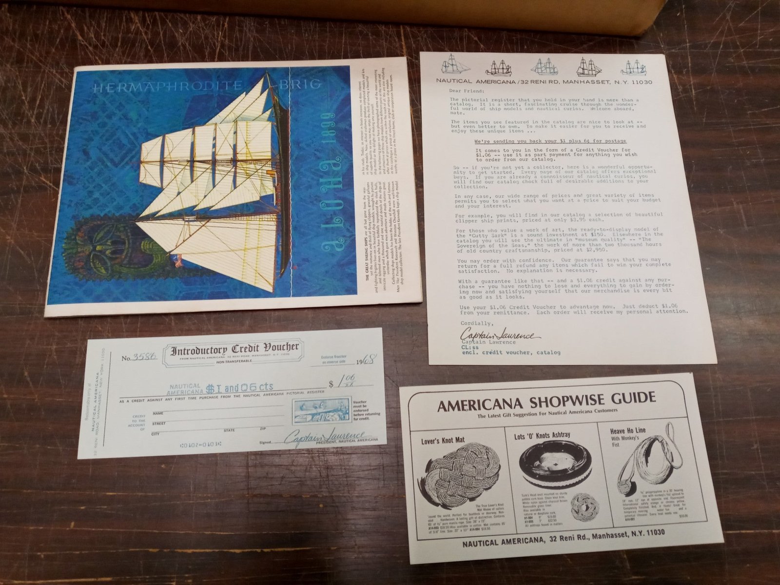 20220225113327a.jpg VTG 1899 Hermaphrodite Brig Aloha Great Sailing Ships Collecting Models Catalog