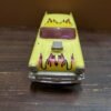 YCT Chevrolet Bel Air Hot Rod Racer Yellow Flamed Pull-String Motor '57 Chevy