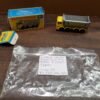 VINTAGE LESNEY MATCHBOX #51 8 WHEEL TIPPER W/BOX POINTER YELLOW CARS TOYS