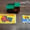 Vintage Mint Lesney Matchbox Toy Car Box #2 Muir Hill Dump Truck Laing red