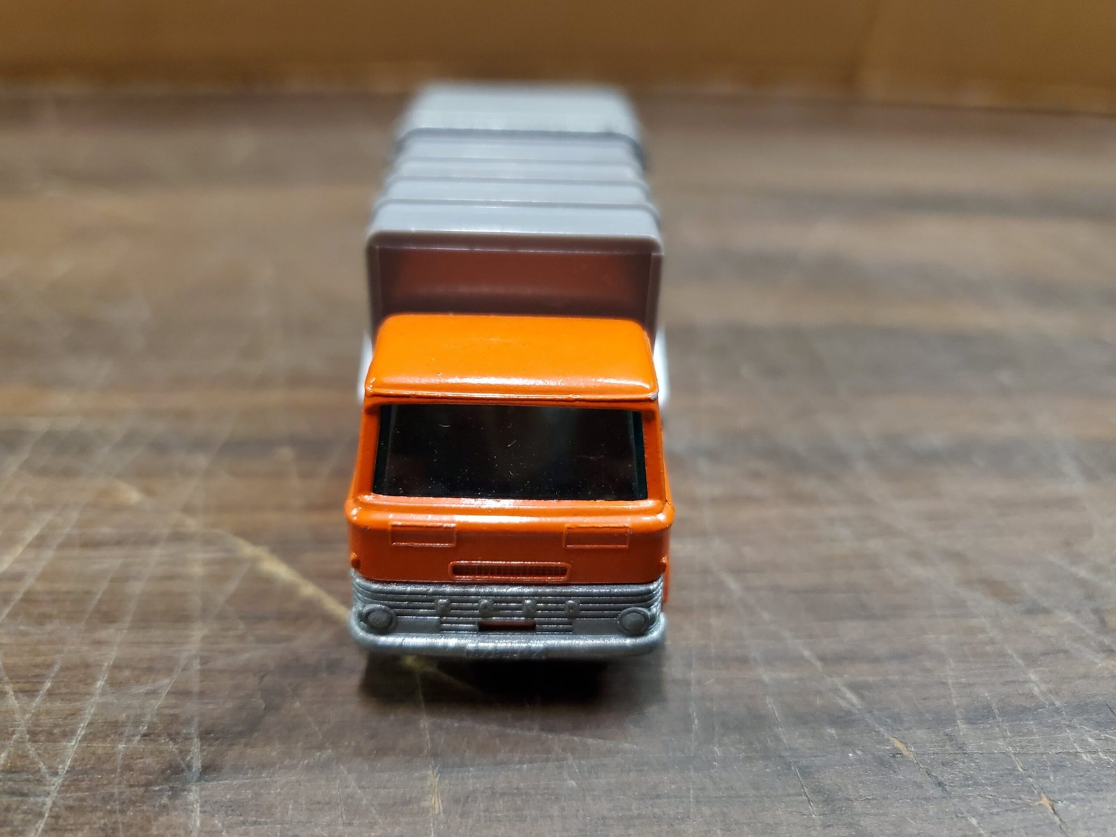 Vtg Mint Lesney Matchbox Toy Car Box #7 REfuse Garbage TDump Truck Very Nice!