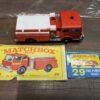 Vintage Mint Lesney Matchbox Toy Car #29 Fire Pumper Truck Denver Ladder