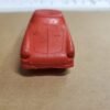 Vtg 50's Auburn Rubber Red Coupe Toy Car W/ Driver & Front/Rear ARCOLicensePlate