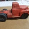 20220919_142837-scaled-1.jpg Vintage Original *Auburn Rubber Toy Semi Truck Dual Wheel *1940s Good Condition!