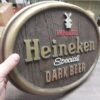 Vintage Imported Heineken Special Dark Beer Sign 13x10 Man Cave Garage Bar