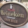 Vintage Imported Heineken Special Dark Beer Sign 13x10 Man Cave Garage Bar