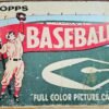 2006 TOPPS Baseball Picture Card Metal Tin Mancave 16.5"x12" Sign 1950s Retro