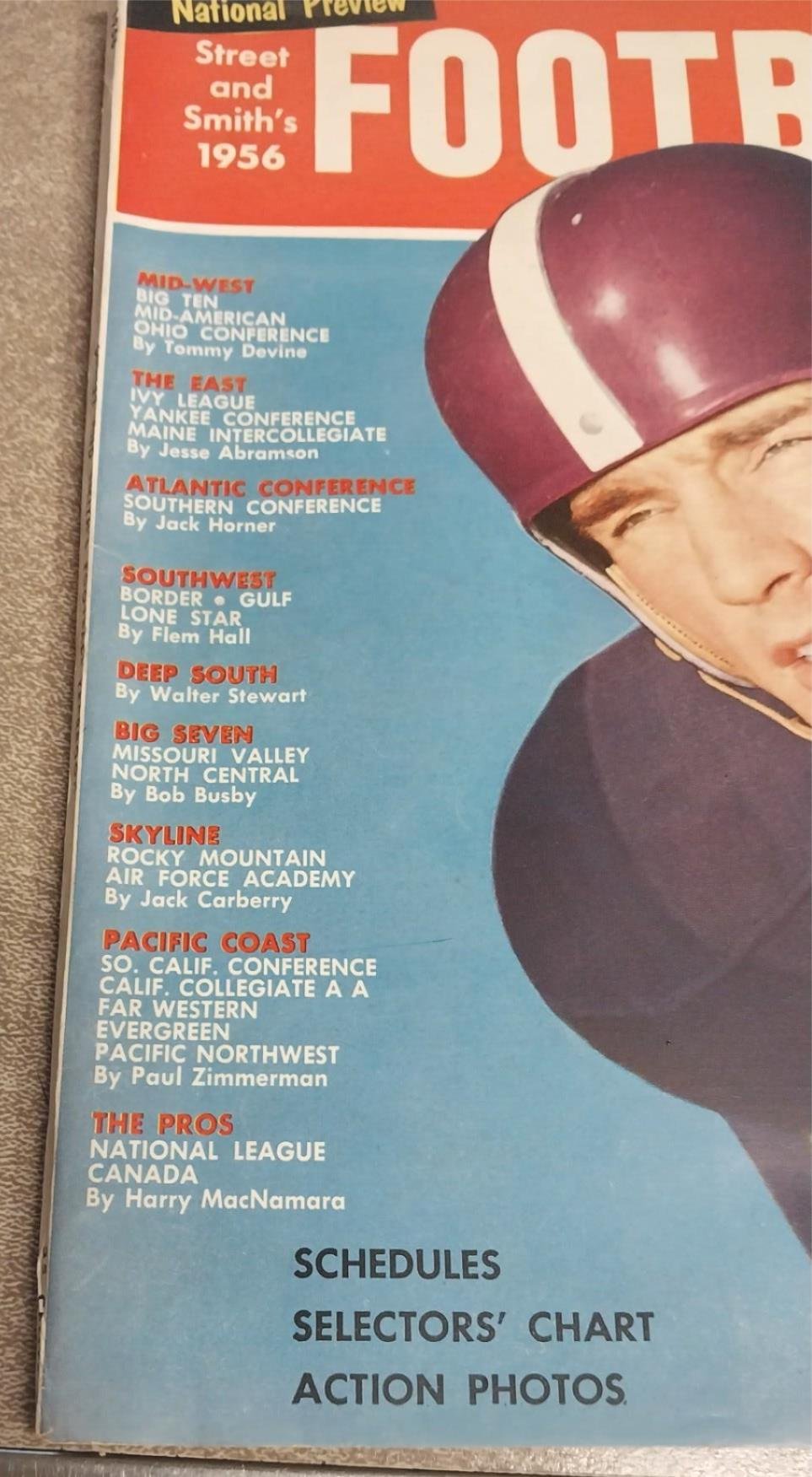 20240108095817a.jpg Vtg 1944 College Football Yearbook NFL Jim Swink T C U Street Smiths