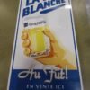 LA VRAIE BLANCHE German Beer Sign Hoegaarden Au Fut En Vente ICI Metal Man Cave