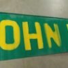 20240403091713a.jpg 59x13 Rectangle Vintage Green Yellow John Deere Metal Sign Garage Decor Man Cave