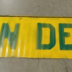 20240403092650a.jpg John Deere Yellow Green Vintage Rectangle 59x13 Metal Sign Garage Man Cave Decor