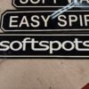 Set of Six Brand Name Shoes Signs Department Store Vtg Display Isle Easy Spirit