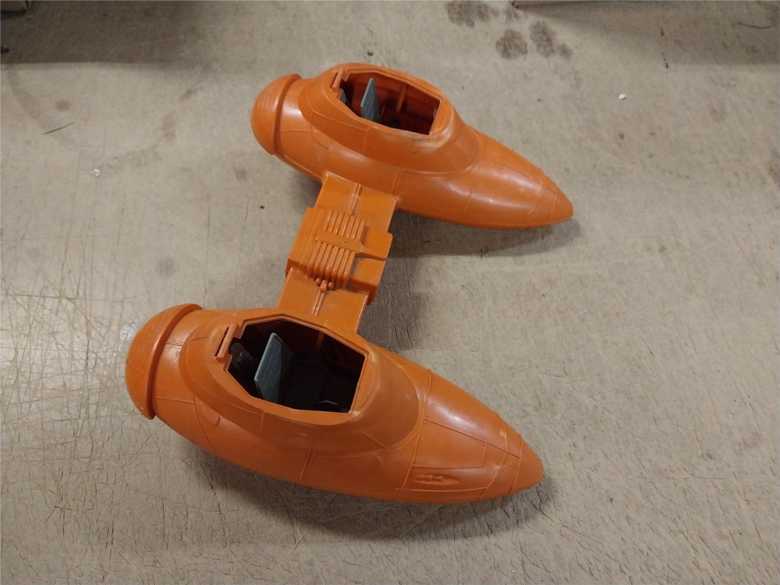 Vintage Star Wars Twin Pod Cloud Car 1980 Toy Kenner Toys Missing Parts