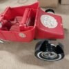 Vtg 1960'S MARX RARE 24" BIG RED HOT ROD Battery Operated T Bucket Toy Car