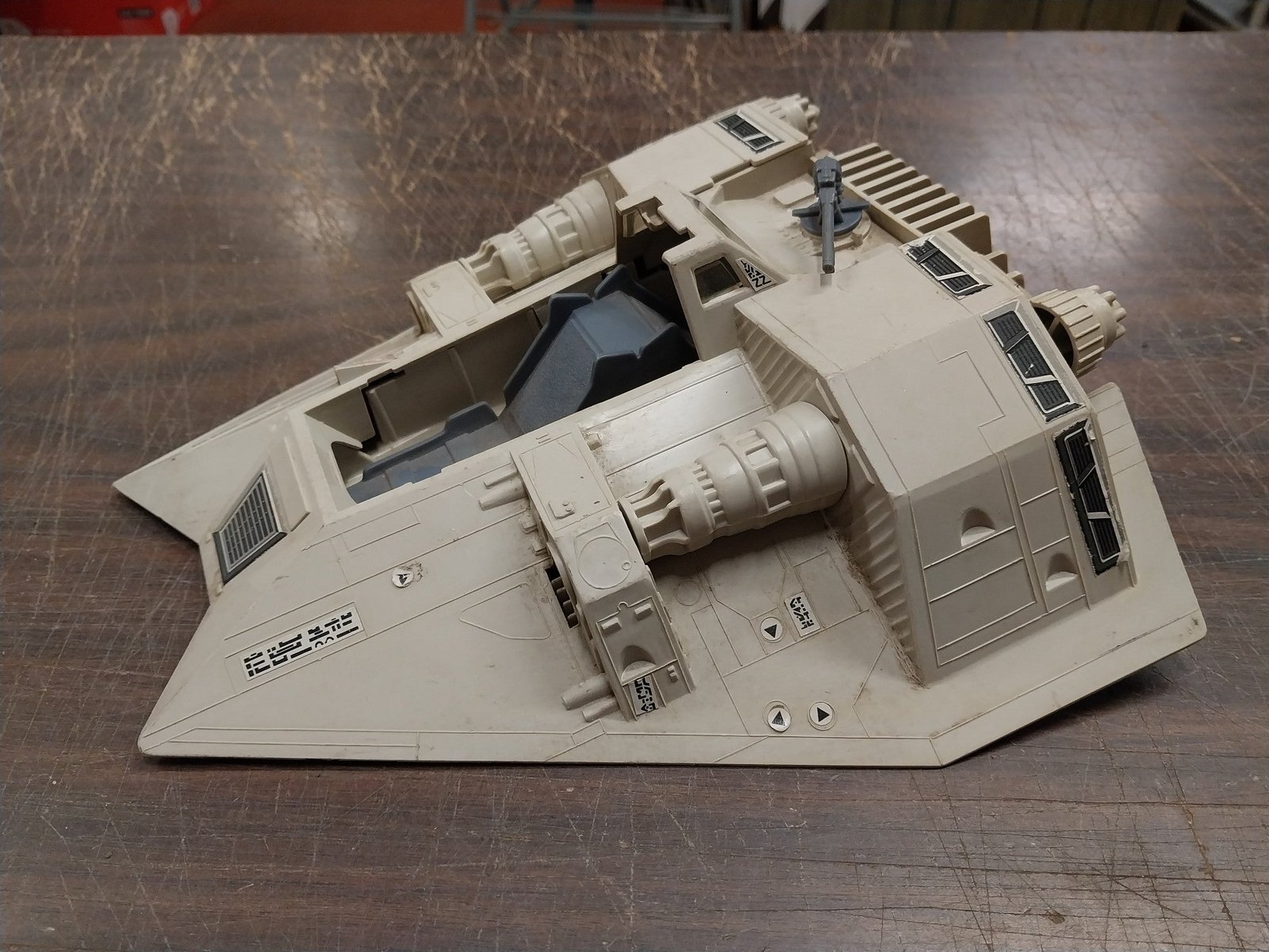 20250521153828a.jpg Star Wars Snow Speeder 1980 Kenner Incomplete Wedge Antilles Kenner Toys
