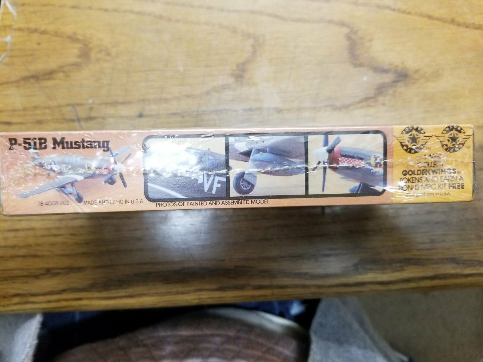 Vintage MPC P-51B Razorback Mustang "Shangri-Lo"  WWII USAF Model Kit  NIB RARE