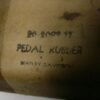 Nos Bicycle Kicker Kick Pedal Pads Metal Harley Knucklehead Jd Vl Military Wla