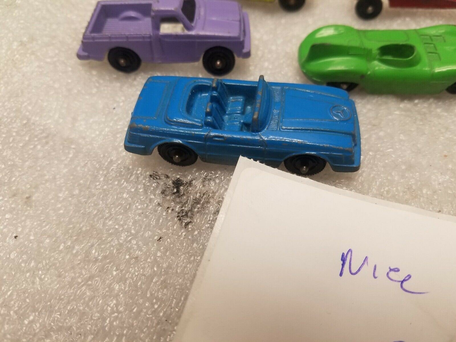 Vintage Toostie Toys Cars Lot Truck MG Mercedes Drag Race 50's Roadster jalopy!