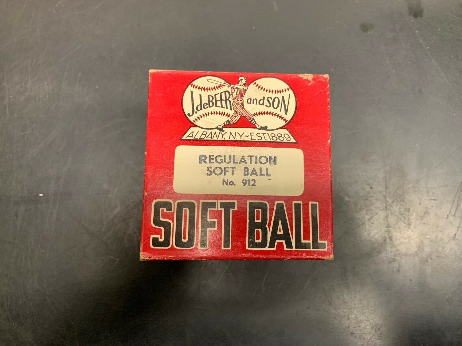 Original c1970s J. deBeer and Son Softball Factory sealed in original box NIB