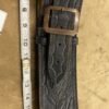 Black Leather Cowboy Gun Holster Waist Belt Pistol Revolver Hand tooled 38 22cal