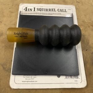 Knight & Hale 4 in 1 Squirrel Call Predator Lure - Plastic, USA Hunter Small gam