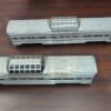 2954c87a-53ef-408a-a393-37f34c44f185-scaled-1.jpg Lionel Postwar O Gauge Aluminum Silver Range Vista Dome Passenger Cars Lot of 2