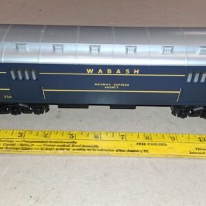 MTH RailKing 30-6262B Wabash Baggage Car O Gauge #336 Passenger Car Loose