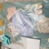 Vintage Clothes Doll Barbie Mattel 1962 Dress Moccasins top 14" america airlines