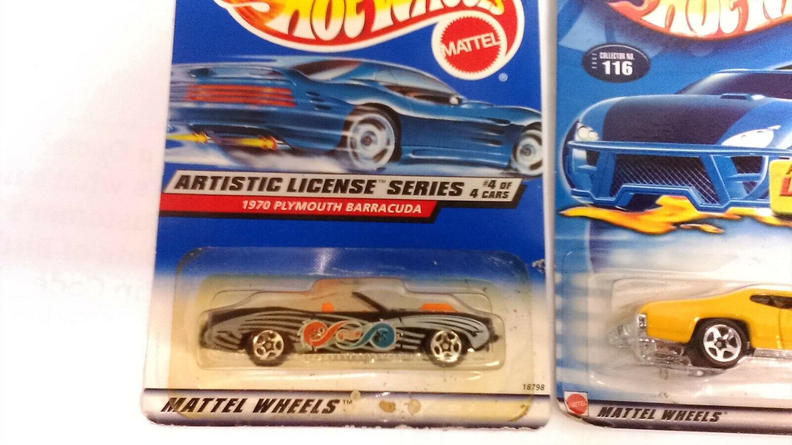 Hot Wheels Muscle Car Lot Camaro Corvette Belair Road Runner Barracuda