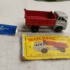 Vintage Mint Lesney Matchbox Toy Car Box #3 Bedford Tipper Dump Truck Tr trailer