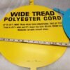 Pair Nos Gulf OIL GAS Tire signs Metal tin 1960's Petroliana Vintage Auto Collec