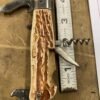Vtg Rostfrei Stag Handle Multi-Tool Folding Pocket Knife Corkscrew Solingen Germ