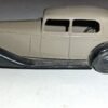Vintage Dinky Toys 30d Vauxhall Saloon Grey Black 1940s Diecast Meccano England