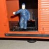 Lionel Postwar 3484-25 Santa Fe Operating Boxcar Var C Tested Works W Box