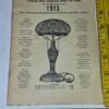 VTG 1967 Reprint - "Genuine Rich American Deep Cut Glass"- 1913 By D. James