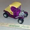 Vtg 1970s Tonka Hot Hauler Yellow Purple Metal Flake Hot Rod Truck Decals! Nice!