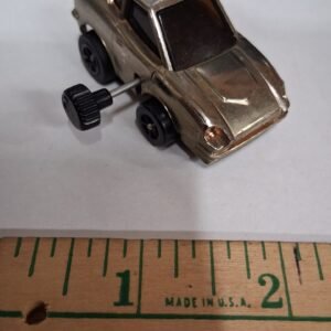 Vintage Knickerbocker 1979 Datsun 240Z Wind Up Car Chrome Works Rubber Rear Tire