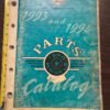 1993^94 Harley Parts Catalog for 1340cc