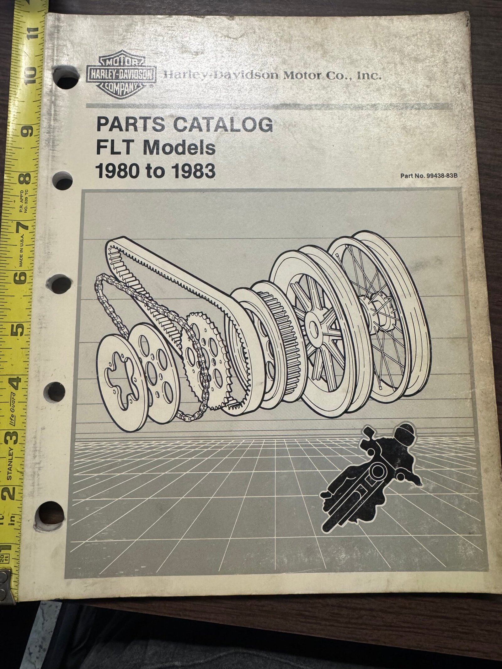 Harley Parts Catalog FLT Models 80^83