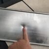 73^ Square Body Chevrolet Pickup Truck Rear Tailgate Aluminum Trim Panel OEM