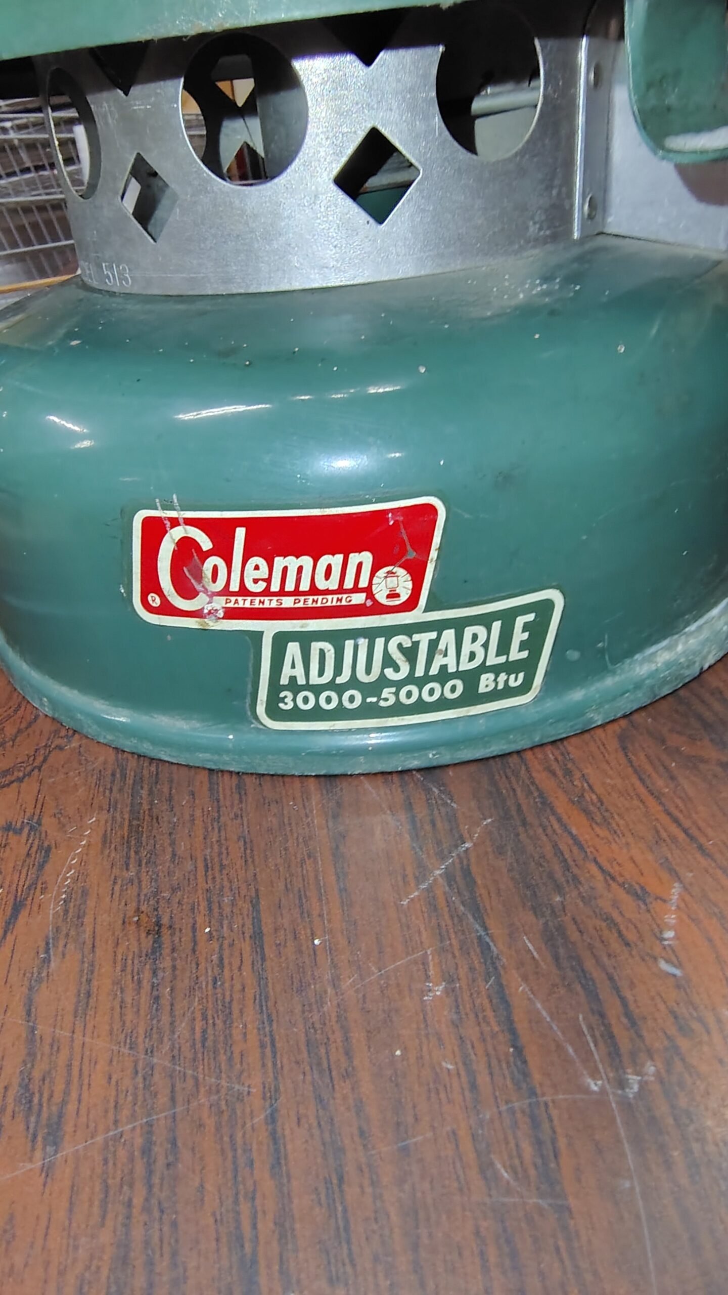 Vintage Coleman Dial-Temp Adjustable Catalytic Camping Heater