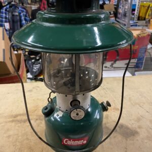 1964 Vintage Coleman 220 H Vintage Double Mantel Lantern Green Camping