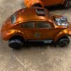 Vintage Hot Wheels Redline Custom Spectraflame orange VW Diecast Car 1967 USA