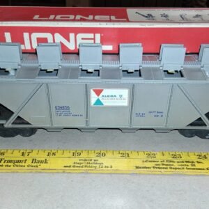 5ef26caf-6764-477e-81b0-c18df9f1bf85-11-scaled-1.jpg Lionel 6-9267 Alcoa Aluminum Covered Hopper O Gauge Train Car Boxed 634656