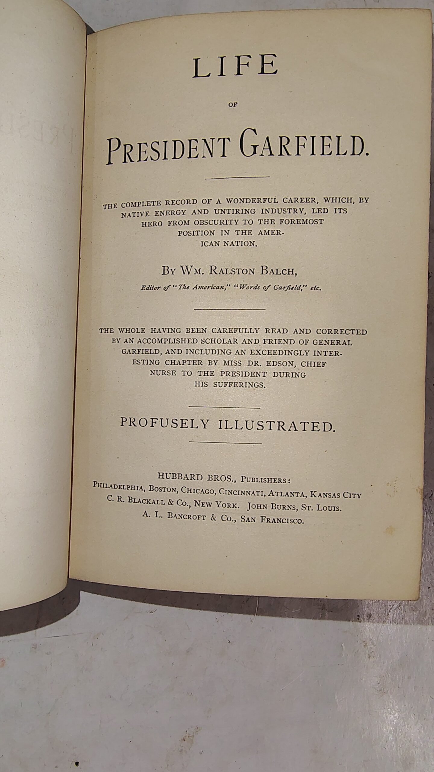 6b7ae1f4-5fdd-4e75-805c-375a2d569739-scaled-1.jpg 1881 Antique Book Life of President James A. Garfield Wm Ralston Balch Hubbard