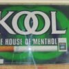 709ec65f-51bb-4408-a615-d87ae5eefb45-scaled-1.jpg Vintage Kool Cigarettes House of Menthol Light Up Sign Counter Advertising